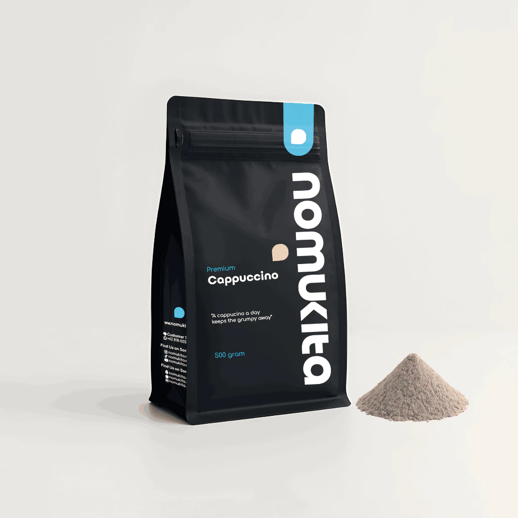 Nomukita-nomukita-premium series-cappuccino product 500 gram