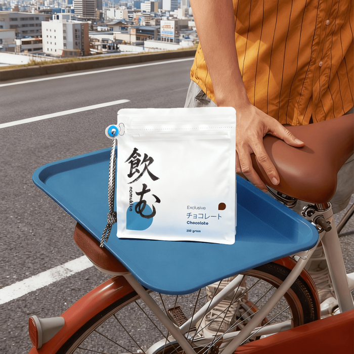 nomukita-background japanese street syle-exclusive chocolate